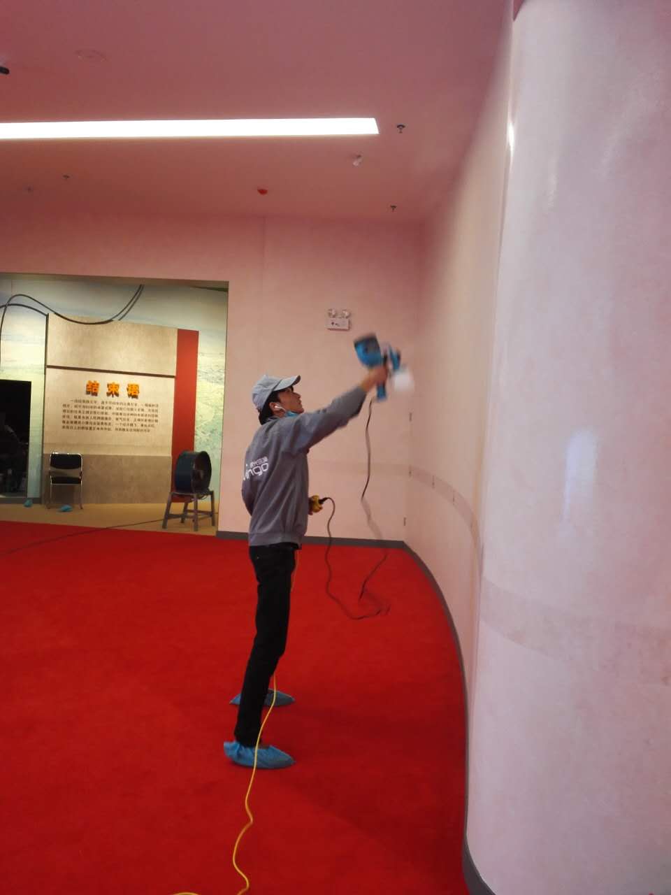 臨夏市博物館重點區(qū)域施工 臨夏市博物館重點區(qū)域施工