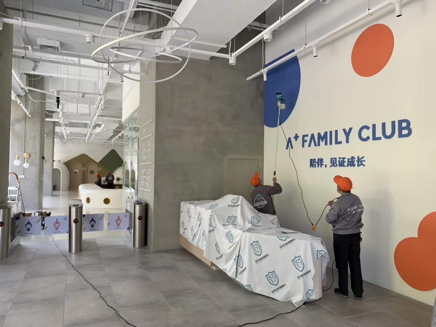 形象墻噴涂全方位施工治理 形象墻噴涂全方位施工治理