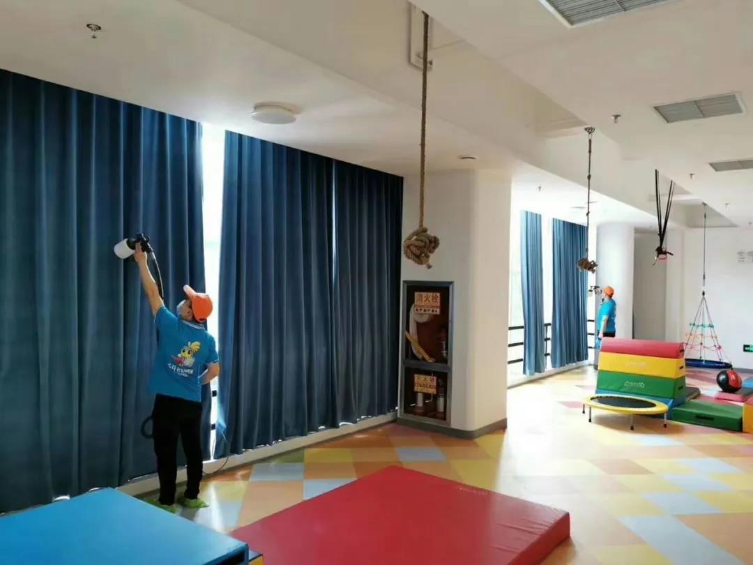 學校教室窗簾布藝施工治理甲醛 學校教室窗簾布藝施工治理甲醛