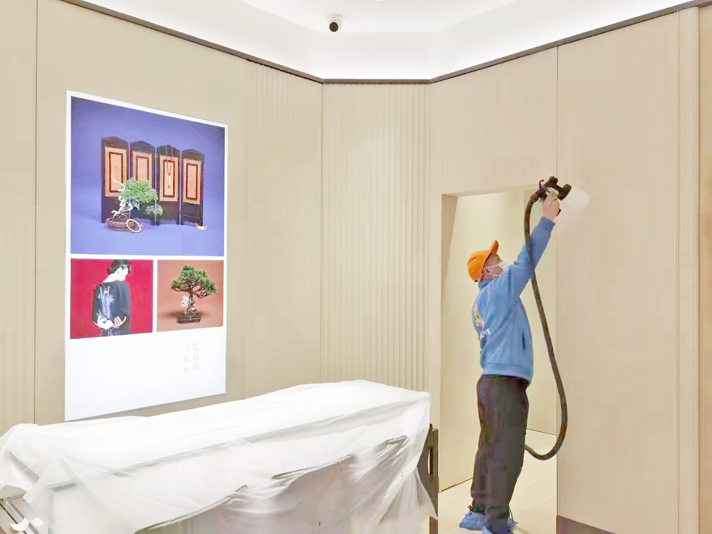 店面過道墻面噴槍施工治理 店面過道墻面噴槍施工治理