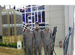 荃芬除甲醛泰華金匯時(shí)代售樓部施工案例