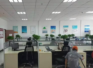 京東儲備物流中心辦公區(qū)荃芬除甲醛施工案例