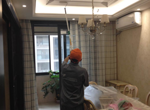 中海紫御華府小區(qū)除甲醛施工案例