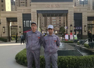 中海凱旋門小區(qū)荃芬除甲醛施工案例