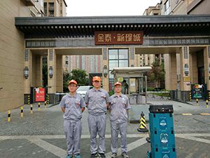 金泰新里城小區(qū)荃芬除甲醛施工案例