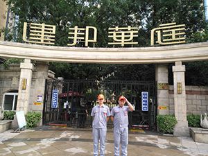 建邦華庭小區(qū)荃芬除甲醛施工案例