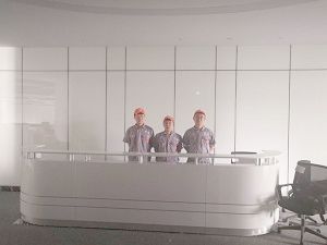 中元建設(shè)集團西安分公司辦公室除甲醛施工案例