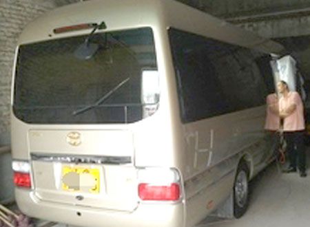 新車豐田巴士荃芬除甲醛施工案例