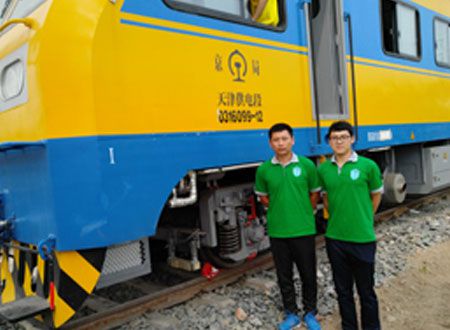 中國中車集團(tuán)JJC檢修列車-天津站除甲醛施工案例