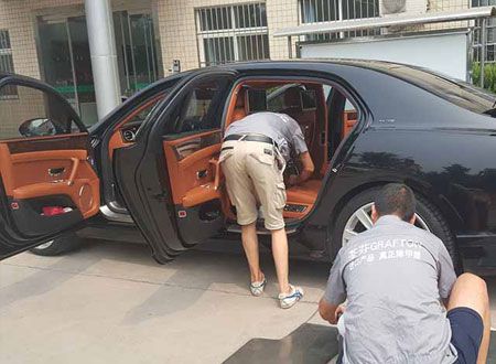 賓利車內空氣治理除甲醛案例