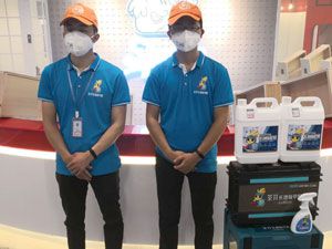 武漢美國世爾國際少兒英語培訓機構(gòu)除甲醛施工案例